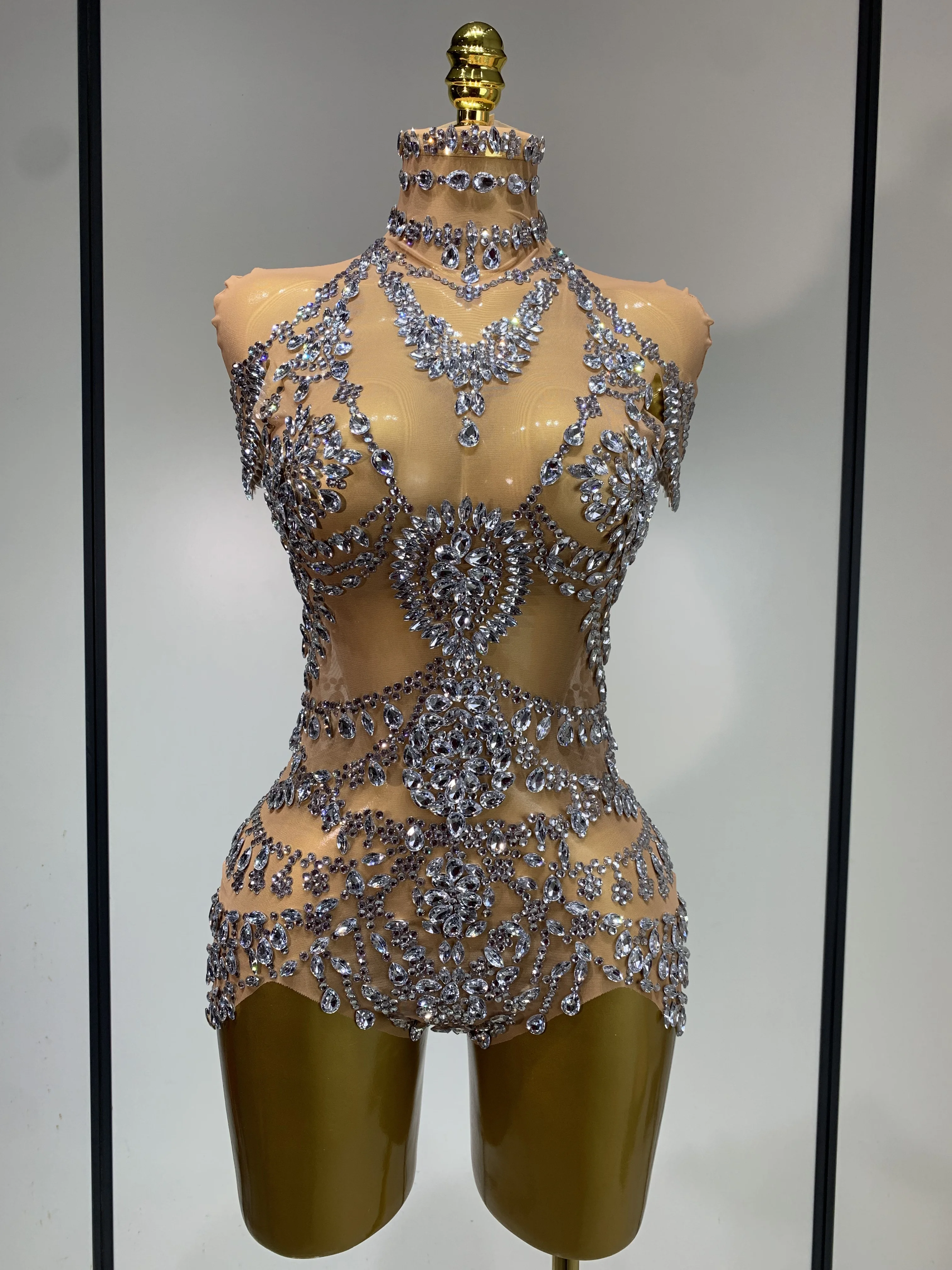 sexy night suit Pink Sexy bodysuits for women