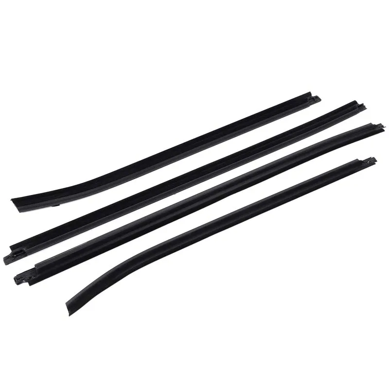 لتويوتا هايلكس 2005-2015 ABS المطاط نافذة السيارة حبة ختم حماية السيارة الخارجية استبدال أجزاء OE: 68161-0K010 #5