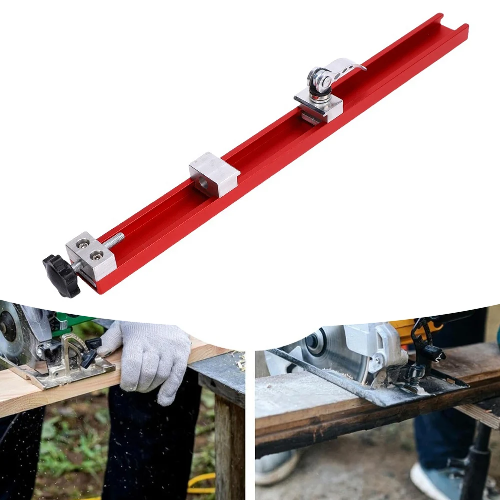 AaCutting Machine Base PlateRulerFixing Adjusting Portable Base Accessories Circular Saw Guide For Cutting Tools ﻿