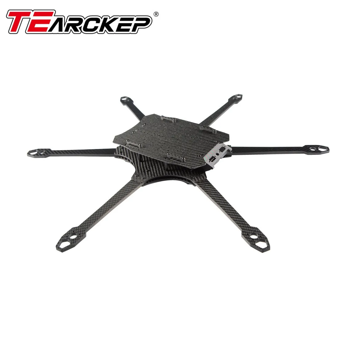 TEARCKEP GX-V6-10 inch V6 six-axis carbon fiber rack, large voyage, fiber optic, crossing machine