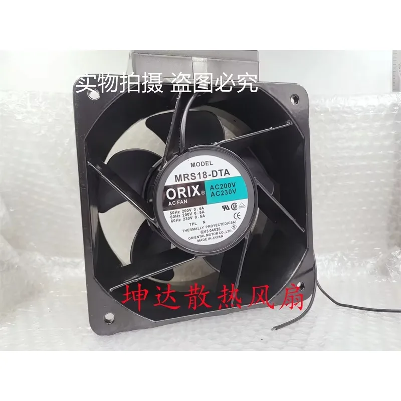 

Вентилятор охлаждения сервера ORIX MRS18-DTA AC 220V 180x180x90mm, 2-проводной