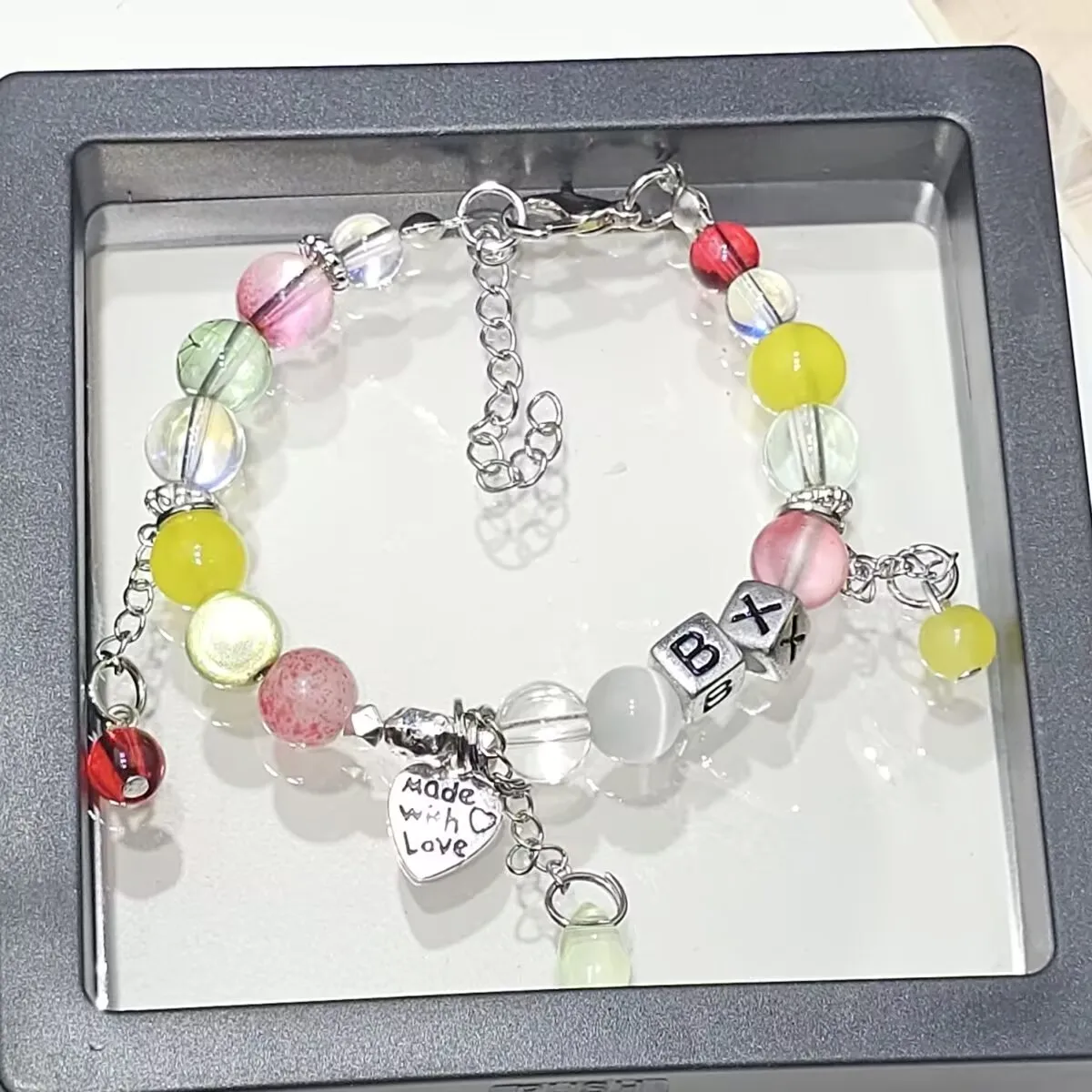 Цветной браслет Wang Yibo Xiao Zhan Bo Jun Yi Xiao, браслет из красного, зеленого и желтого бисера, нишевый браслет