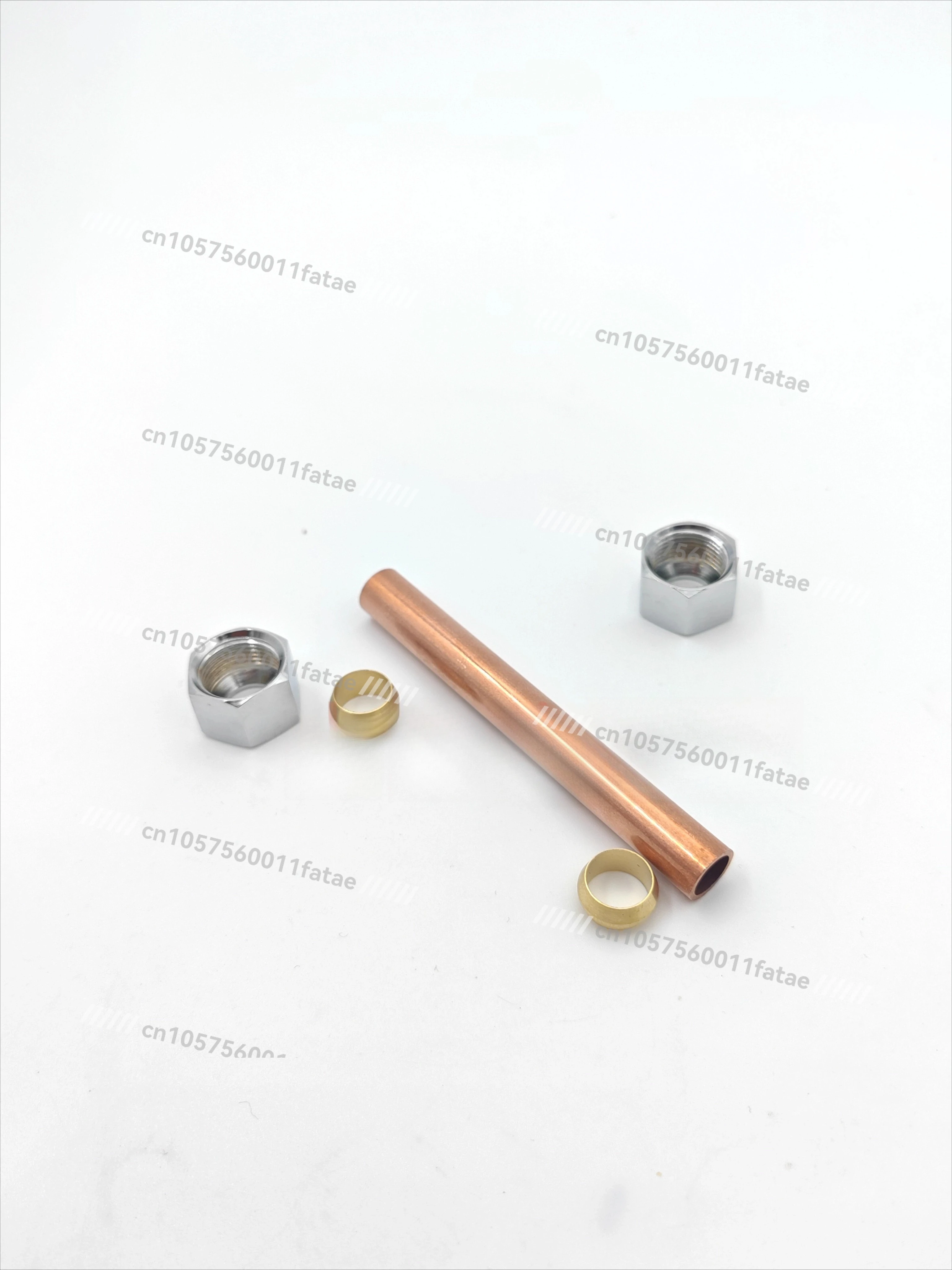 

Three-hole four-hole bathtub faucet base extrusion connector nut copper pipe 88513000