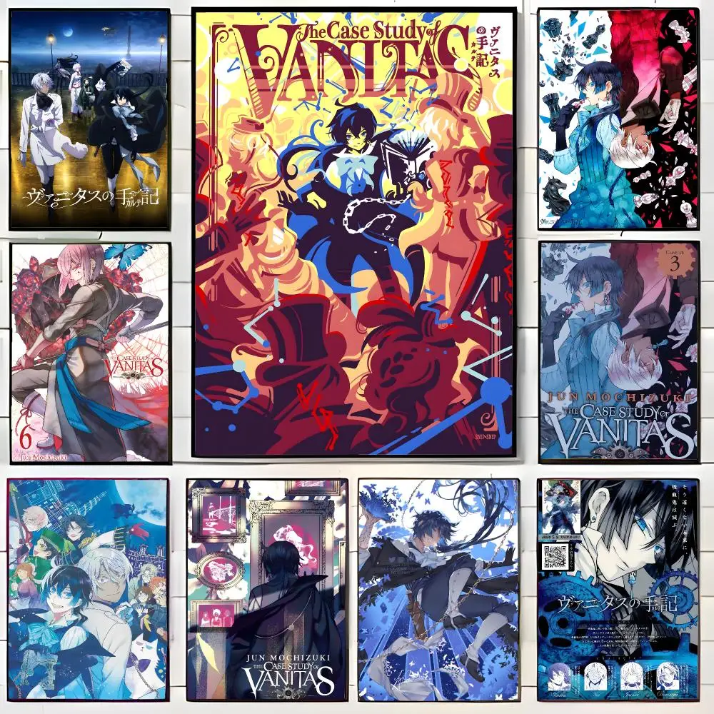 Steampunk Anime T-The Case Study of Vanitas Poster Wall Art Print Decorative Mural Home Decor Gift Unframed