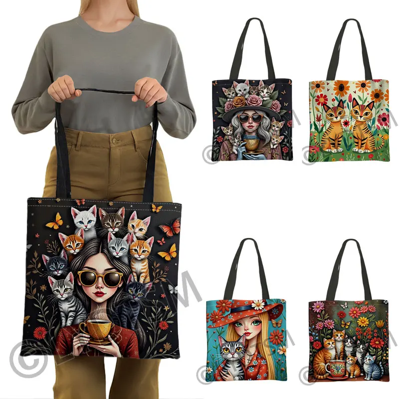 moda-feminina-gato-flores-impressao-saco-de-compras-senhoras-bolsa-casual-totes-grande-capacidade-armazenamento-bolsa-de-ombro-feminino-shopper-sacos