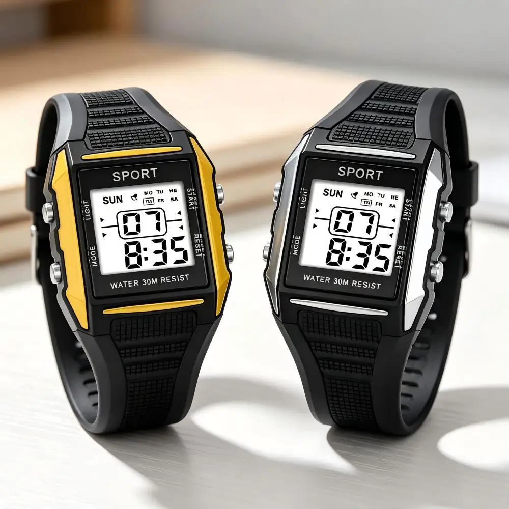 Men's Digital Watches Multifunction Military Men Sports Wristwatch Sweatproof Luminous Man Student Electronic Watch