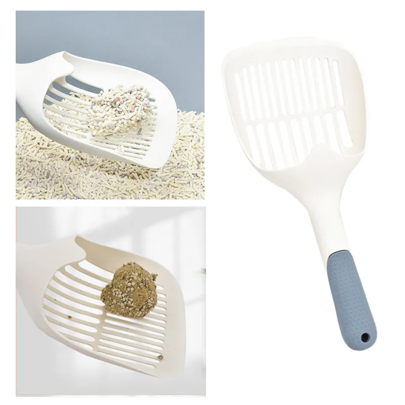 

Cat Litter Scoop Plastic Durable Pet Poo Shovel Practical Pets Poop Scooper Cat Sand Cleaning Products For Cats