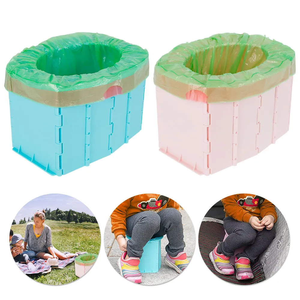 

Travel Toilet for Toddler Kid Portable Foldable Toilet For Car, Apply to Seat Emergency Toilet for Car, Camping, Outdoor, Indoor