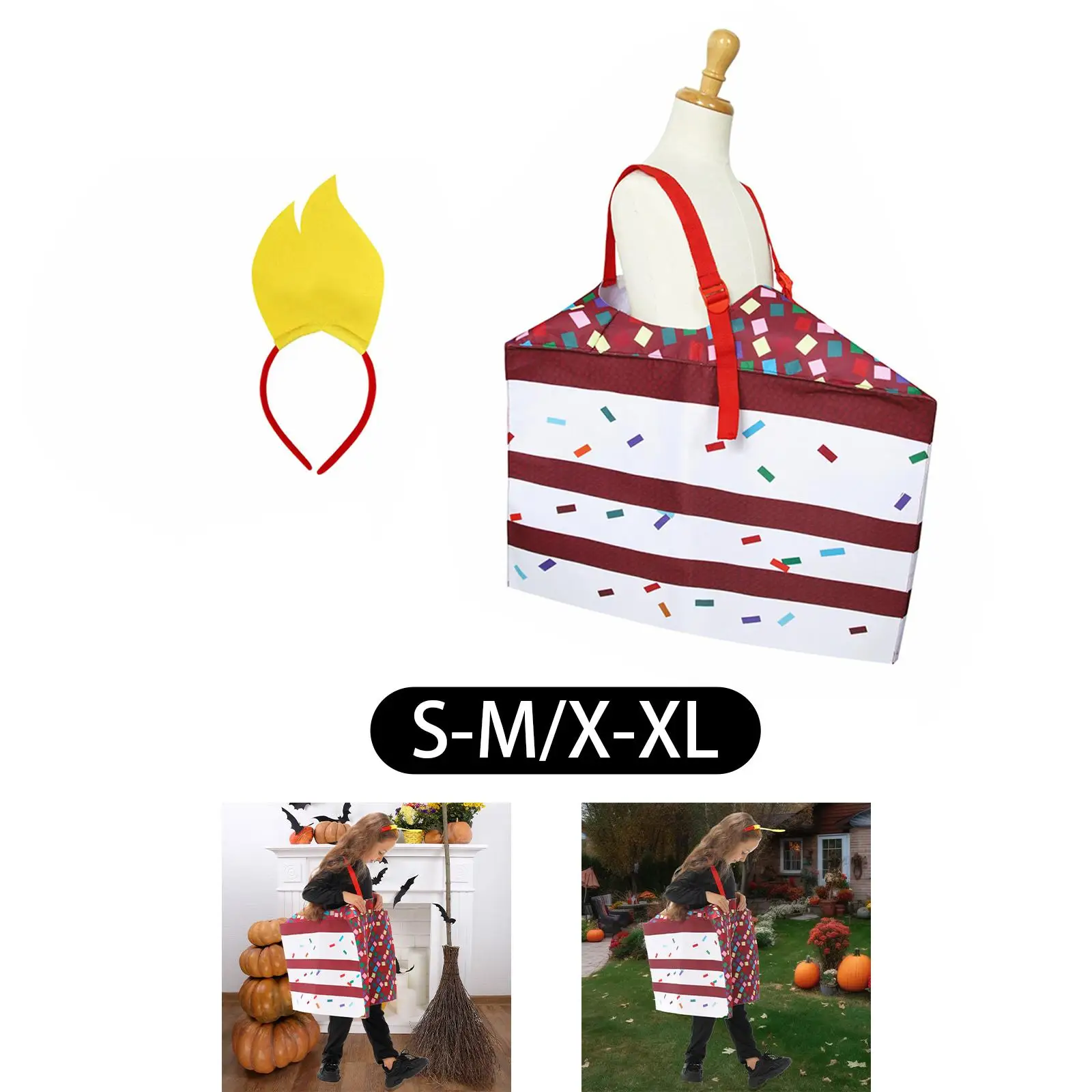 

Костюм-тортик для детей: головной убор, наряд для ролевых игр, праздничный костюм для детских вечеринок