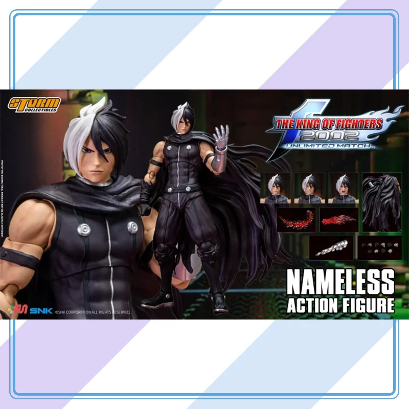 

【100%original】Storm in Stock NAMELESS - THE KING OF FIGHTERTS 2002 UM Collection Series Model Cartoon Character Gifts Toys Model