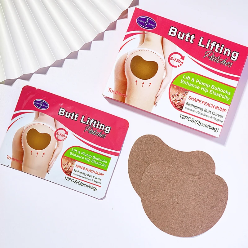 

Butt Beauty Stickers Promotes Butt Development Firming Lifting Massage Buttocks Fast Growth Plump Up Sexy Butt Care 2pcs/Bag