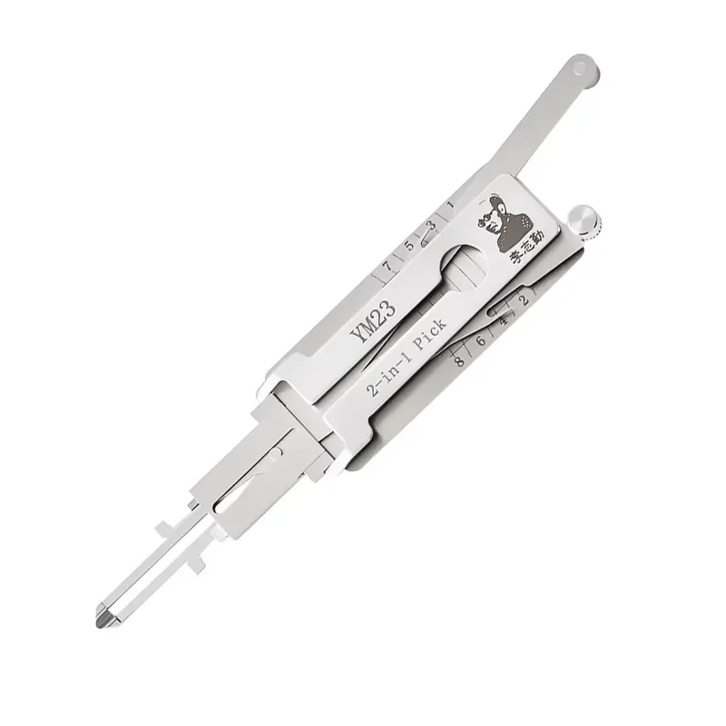 

Pick Set for Lishi Residential Lock 2in1 Decoder YM23 New Product Opener&Decoder