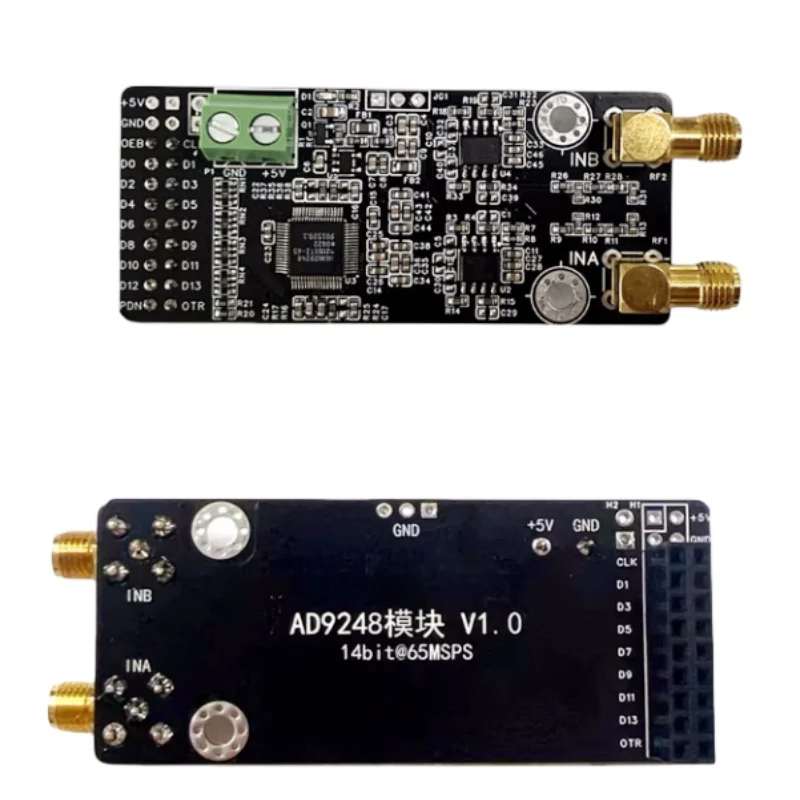 The Ad9248 Module Features Dual 14-bit 65m High-speed Adc Data Acquisition And Parallel Communication Interfaces