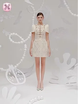 

Boho Floral Mini Dress - Cross-Border Embroidered Sundress, Southeast Asian Style Short Summer Dress