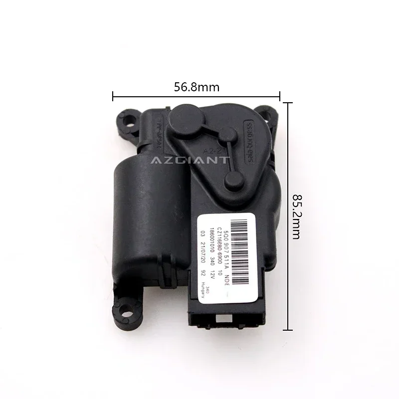 5Q 0907511 Motor atuador de aba aquecedor de ar condicionado a/c, 5 pinos para volkswagen skoda audi a3 tt 5 pinos cz 116880 -6900 186001010