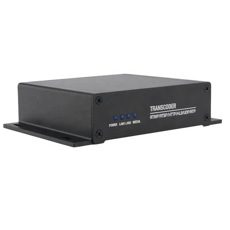 KUNUOMAGIC IP Video Hardware 9 Channels Real Time 1080P RTSP Transcoder Metal 5-Year Warranty Live Streaming