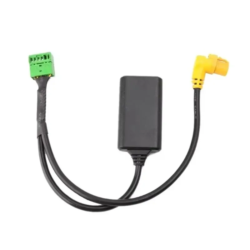 TRD For Audi A4 A6 Q5 Q7 A5 S5 3G AMI 12Pin Bluetooth 5.0 AUX Cable Adapter Wireless Audio Input Replacement view 4