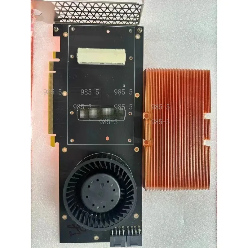 SXM2 to PCIe Adapter Board for  V100 16GB 32GB GPU Pure Copper Heatsink Fan