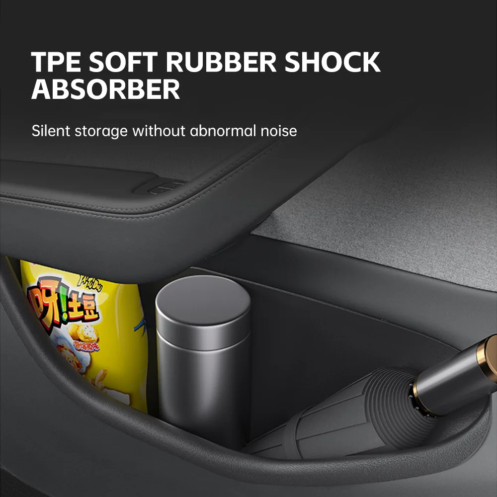 

For Tesla Model Y Car Full Car Door Storage Box Car Door Storage Tray For Tesla Model Y Juniper 2025 2026 Interior Accessories