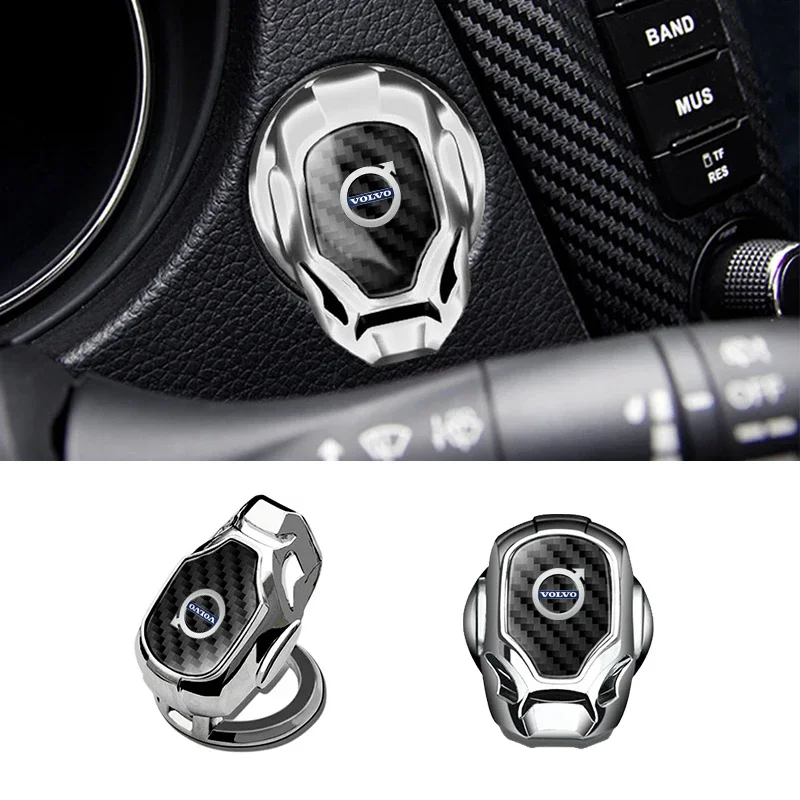 

Car One-click Start Interior decoration Car start button decoration For VOLVO RDESIGN T6 AWD S40 S60 S90 V40 V50 V60 V70