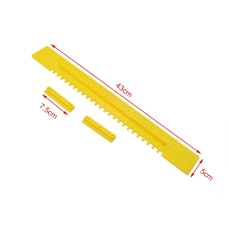 Beekeeping Beehive Entrance Nest Spacer Bee Box Entrance Dadant 10 Frames and 12 Frames Beehive Box Door Anti-Escape Hive Gate