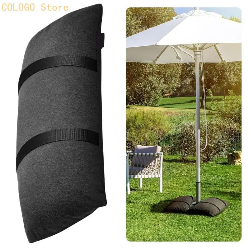 1/4Pcs Umbrella Base Weight Sand Bag With Leakproof Heavy Duty Outdoor Oxford D0LD
