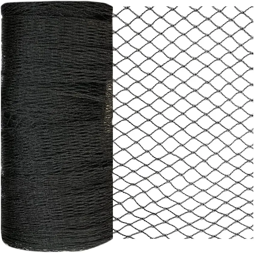 

Heavy Duty 7.5x100 Ft Garden Netting, 1/2In Mesh for Bird & Animal Protection on Plants & Trees