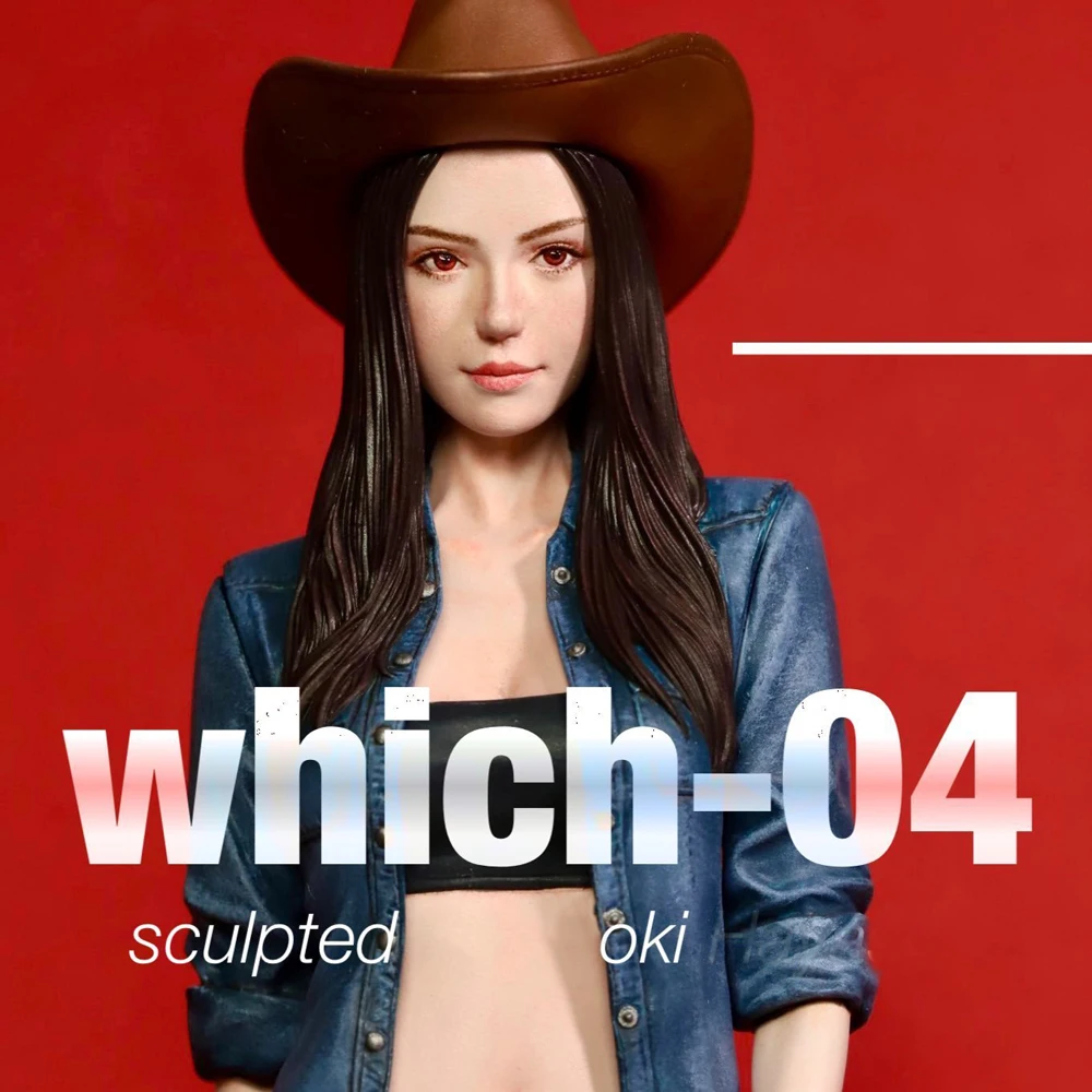 1/12 Scale Doll Resin Model Kit - Cowboy Girl - Unassembled and Unpainted 467C