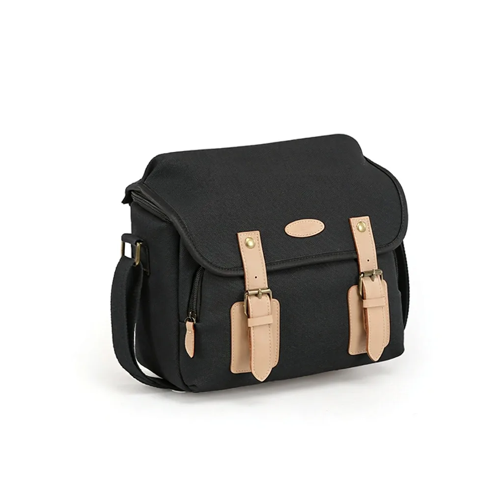 Camera Shoulder Bag Waterproof Photography Bag Case for DSLR Mirrorless Camera Lens Tripod with Padded Dividers