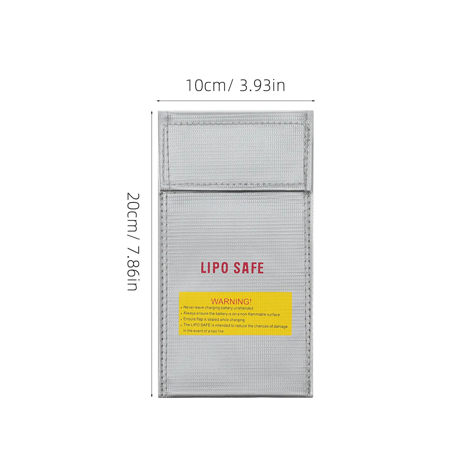 Picture 7: Safety Battery Batteries Fireproof Pouch Lithium Bag Organizer Storage Case File