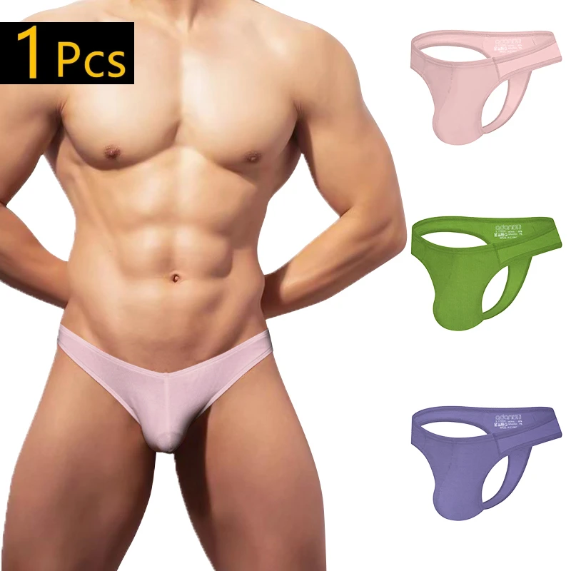 

ADANNU G-strings Male's Underwear Breathable Protective Designed Mens Pants Sexy Embossed Three-dimensional Pocket Jockstrap