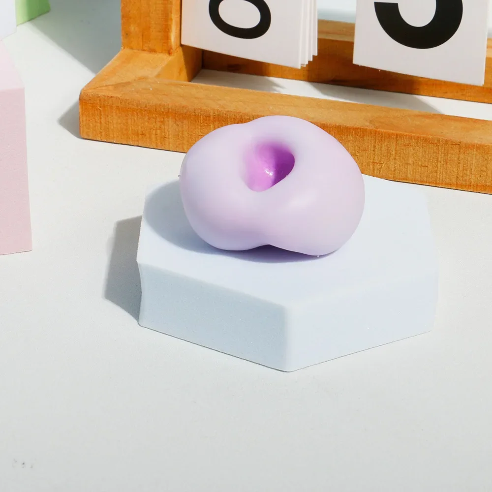 超かわいいスクイーズ玩具、柔らかい感触の卓上玩具、超薄型アイススキンストレスボール、ストレス解消スクイーズ玩具、女性・子供向け玩具卸売