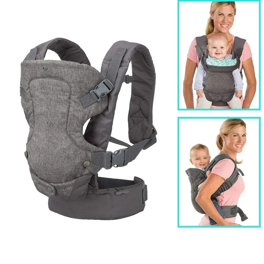 Babytrage: Sedia Ergonomica Multifunzionale per Neonati e Bambini Piccoli, Accessorio Multiuso per Borse Canguro Anteriori e Posteriori