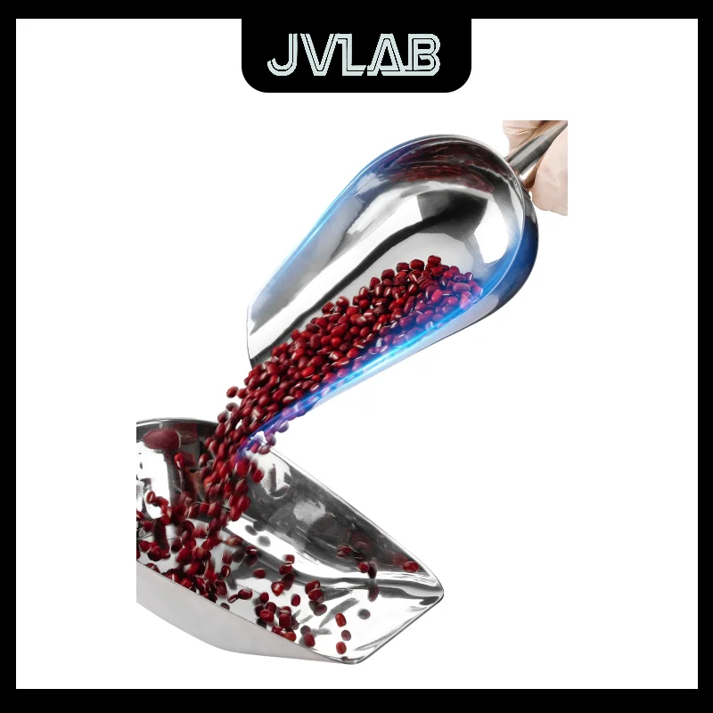 

Sampling Shovel Solid Powder 201 Stainless Lab Steel Filling 9/10/11 Inch Flat Bottomed Round Bottom Long Handle JVLAB​