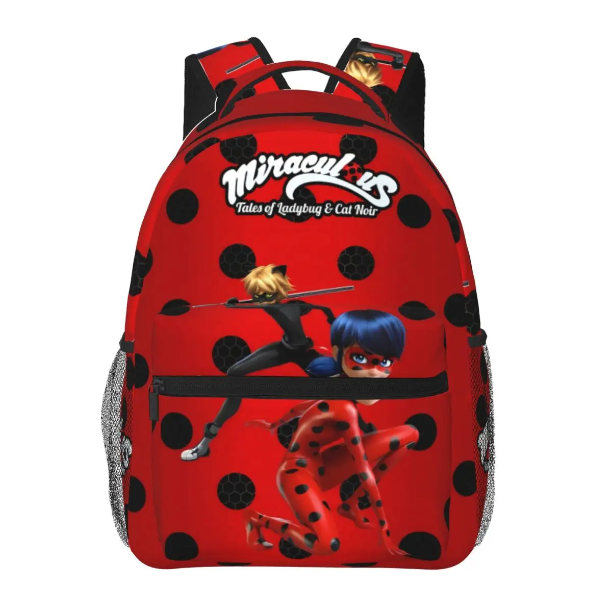 Miraculous Ladybug Nieuwe Mode Hoge Capaciteit Waterdichte College Rugzak Trendy Laptop Reisboek Tas 17Inch