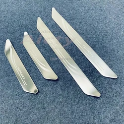 For Lexus NX 260 350h 2022 2023 Stainless lnner door sill plate cover trim door scuff plate cover trim decoration frame cover