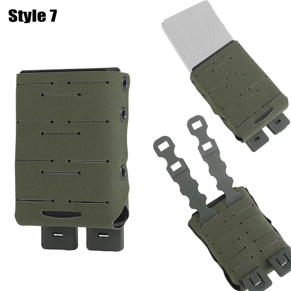 Afbeelding 7: OPHIDIANTAC 5.56/7.62/9mm/AR15/M4 Mag Bag Molle Systeem Lichtgewicht Opbergtas Vest accessoire Pack voor jachtuitrusting