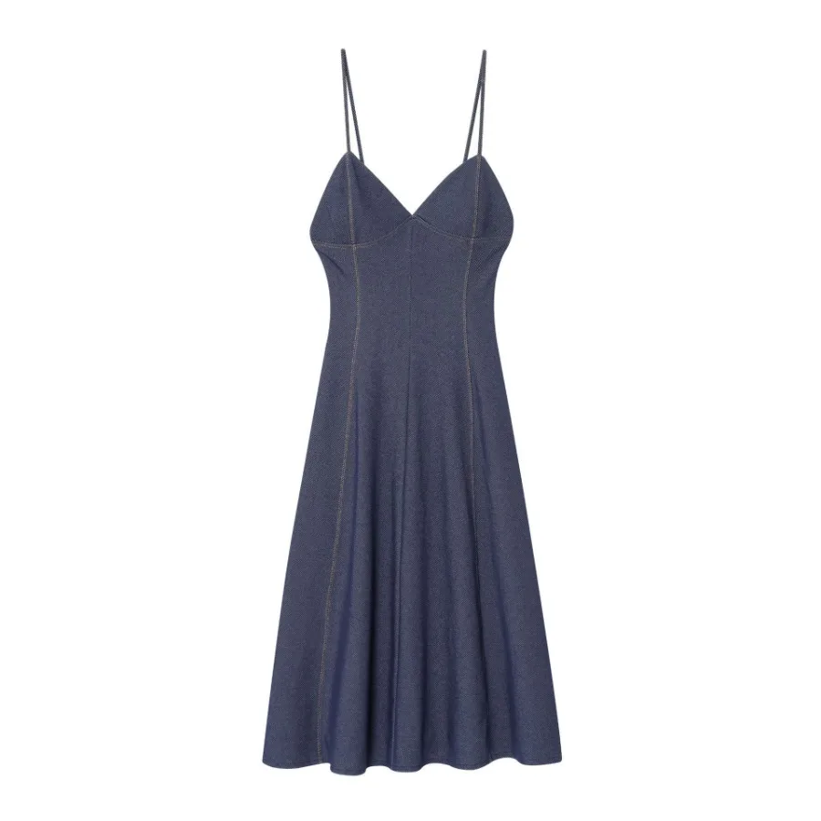 

【New style】 women's clothing New style silk thread and midi dress 1165266