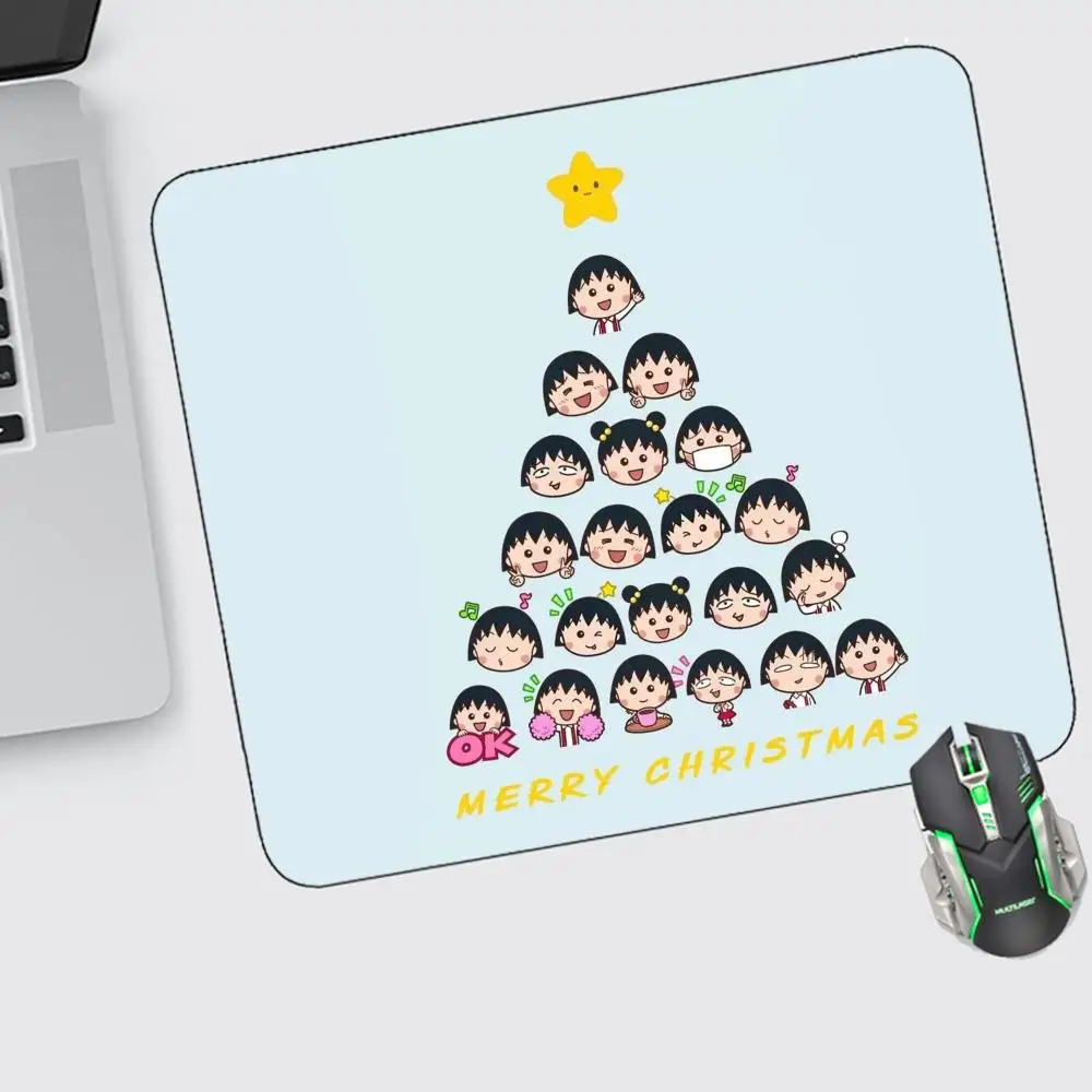 

Chi-bi Maruko Mouse Pad Small Gaming Accessories Keyboard Computer Offices Desk Mat Pc Gamer Non-slip Rubber Mousepad