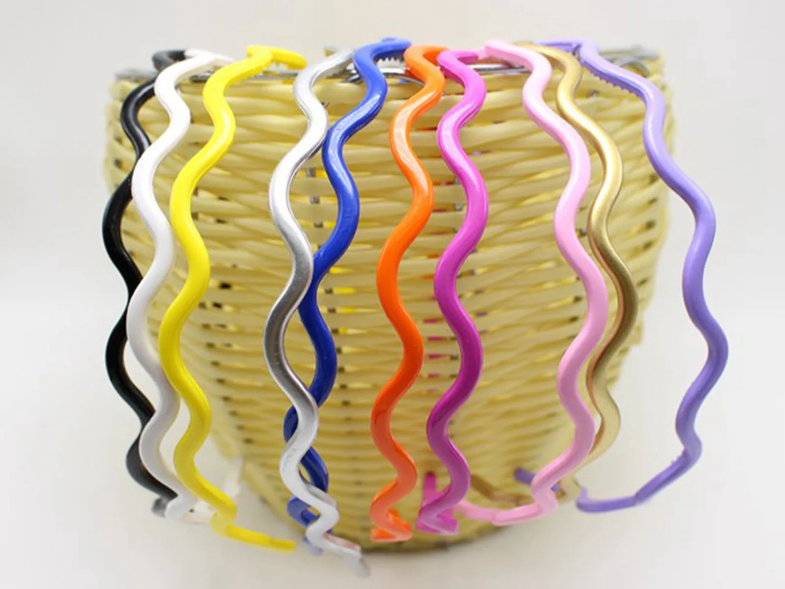 10 Mixed Color Thin Wave Headband Hair band Headpiece Alice Band 4mm  High quality in EU and US quality standard