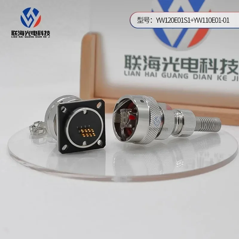 YW110E01-01 plug YW120E01S1 socket series bayonet network circular electrical connector