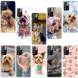 Yorkshire terrier dog Phone Case For Xiaomi Poco X4 F4 GT X3 NFC X5 X6 X7 Pro 5G M5 M5S M3 F5 Mi F6 F3 F2 F1 Cover Coque Fundas