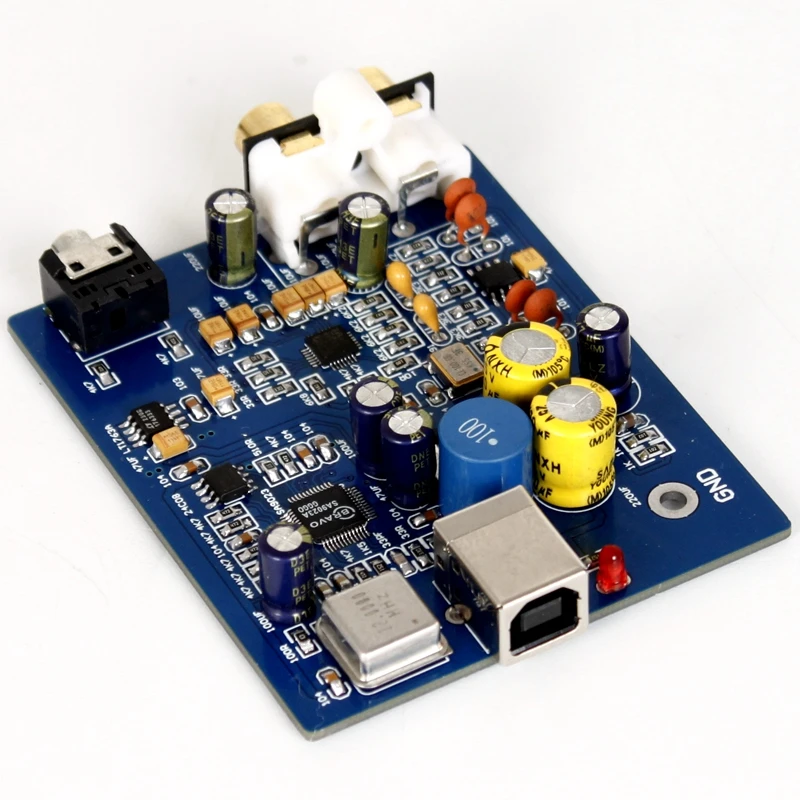 

HIFI ES9018K2M SA9023 USB DAC Decoder board External Card Support 24Bit 92k for audio Amplifier