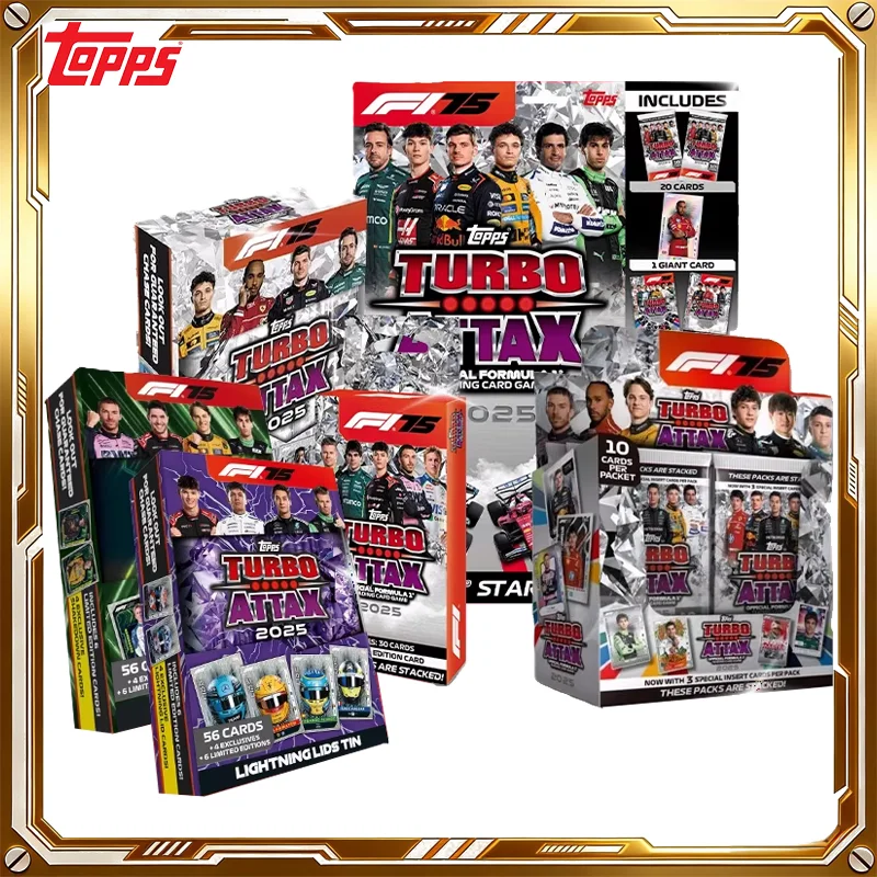 2025-topps-turbo-attax-formula-1-f1-diamond-card-mystery-box-genuine-trading-cards-game-toy-holiday-birthday-gift-for-boys-girls