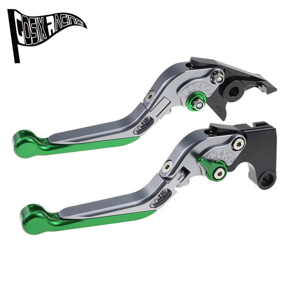 Fit For GSXR600 97-03 GSXR750 96-03 Motorcycle CNC Accessories Folding Extendable Brake Clutch Levers Adjustable Handle Set