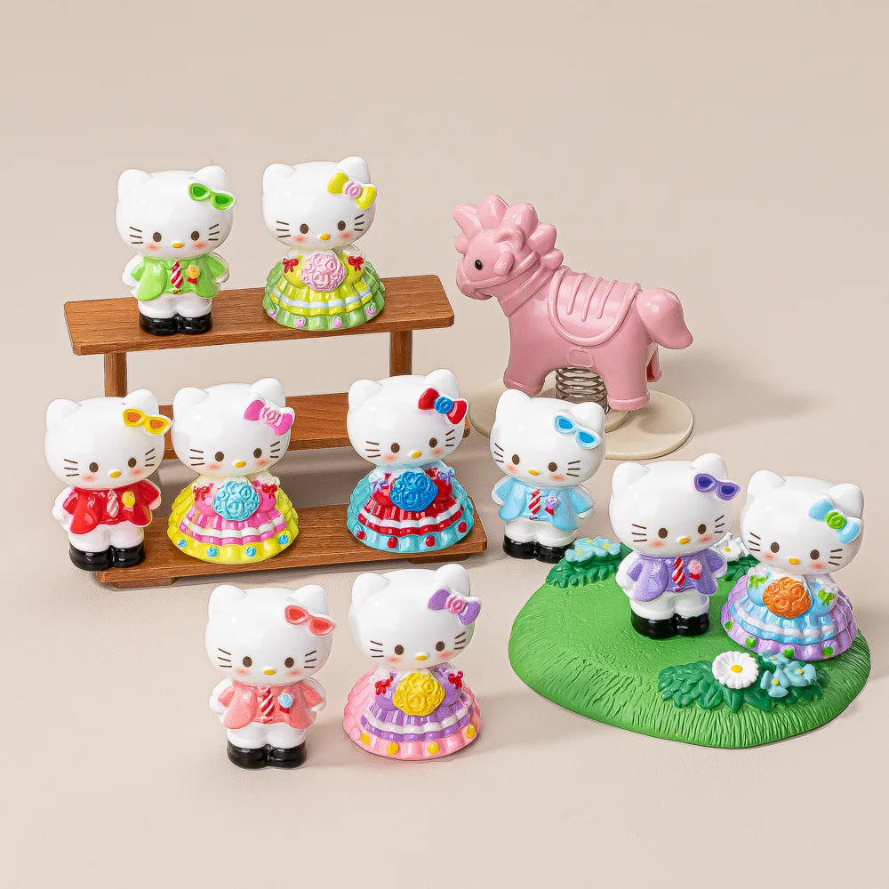 

10/30PCS Wedding KT Cat Doll Cute Desktop Micro Landscape DIY Scenery Trend Play Gift Resin Small Ornament