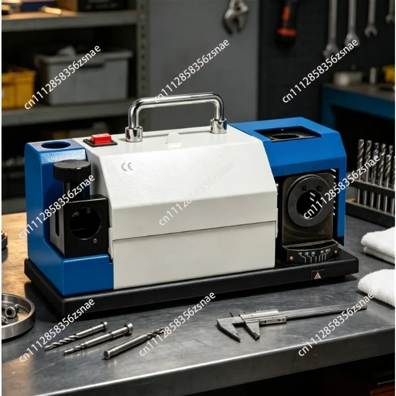 3‑13mm Fully Automatic Twist Drill Sharpener, 220V 180W High‑Precision Grinder for HSS and Carbide Drill Bits