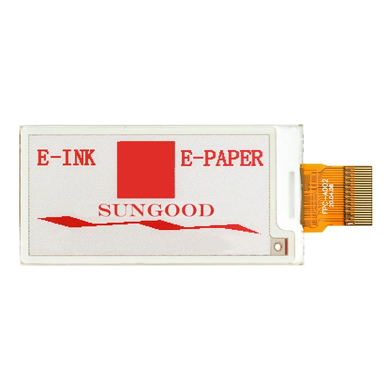 Tela de tinta e-paper de 2.13 polegadas, resolução 122*250, preto, branco e vermelho, interface epd spi ssd1680 jd79661, driver 24 pinos