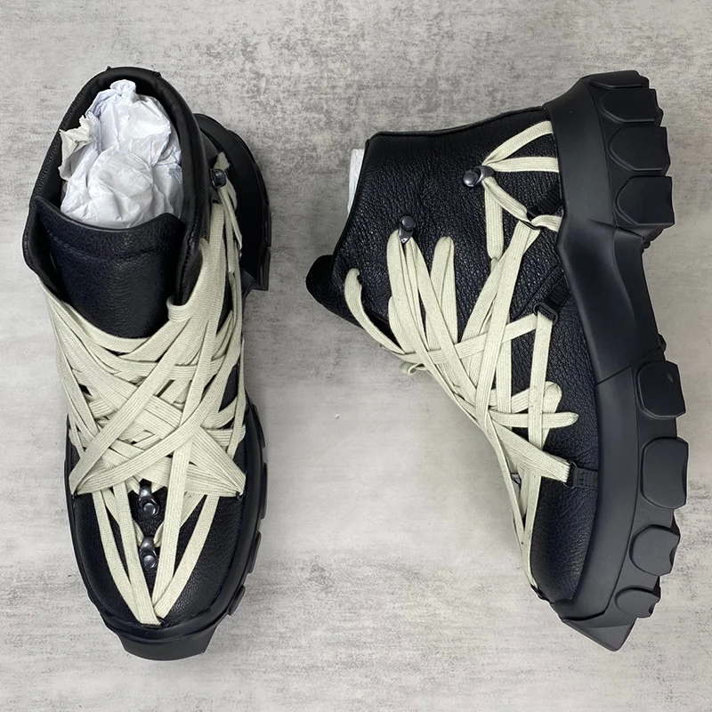 Męskie luksusowe buty w stylu  – Street Fashion Punk recenzja i cena