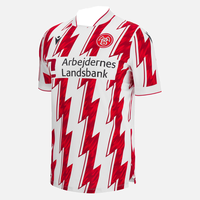 2025 Summer New Fashion Children and Adults with The Same Aalborg BK Jersey Comfortable Breathable Sweat-absorbing Top